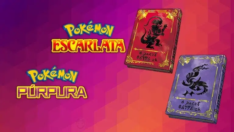 Libros de Pok&eacute;mon Escarlata y P&uacute;rpura