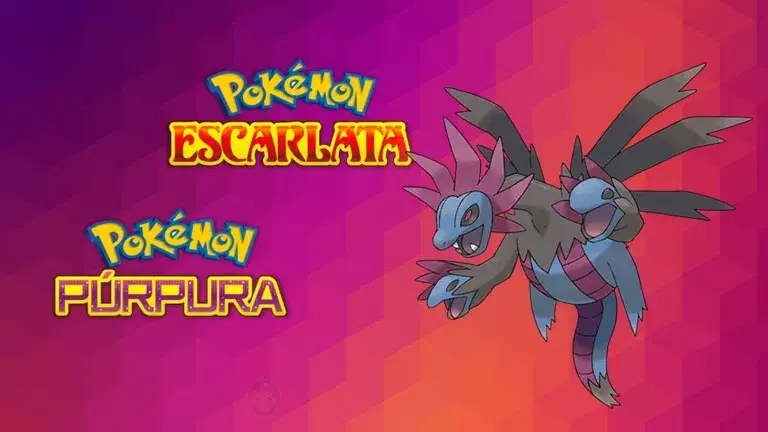 Hydreigon en Pok&eacute;mon Escarlata y P&uacute;rpura