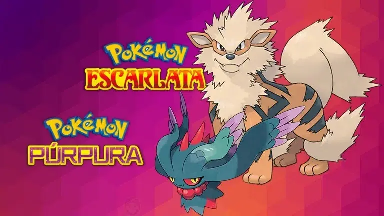 Pok&eacute;mon Escarlata y P&uacute;rpura