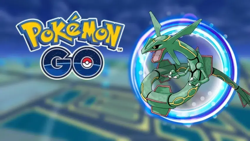 Rayquaza en Pok&eacute;mon GO