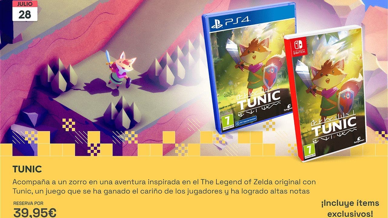 ▷ Chollo Tunic para Nintendo Switch por sólo 33,99€ con envío gratis  (-24%), el verdadero heredero del Zelda clásico