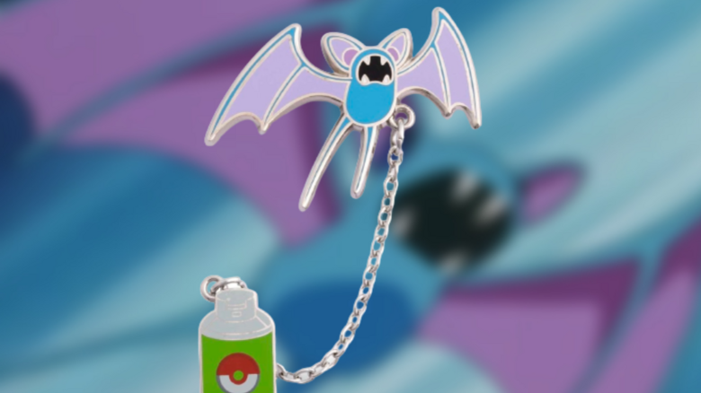 El Pokémon Center Online ha puesto a la venta este original pin de Zubat