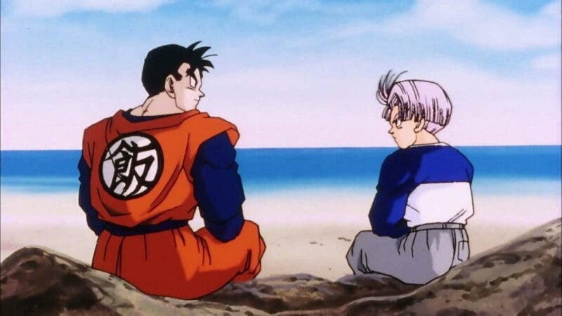 Gohan del futuro y Trunks