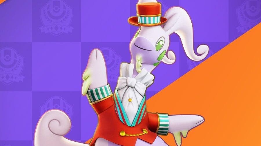 Mira qué elegante está Goodra con su nuevo Holoatuendo de Pokémon Unite