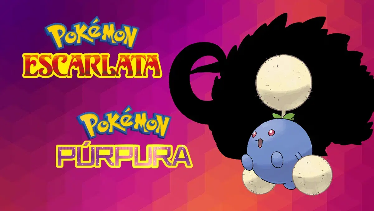 Jumpluff Pok&eacute;mon Escarlata P&uacute;rpura