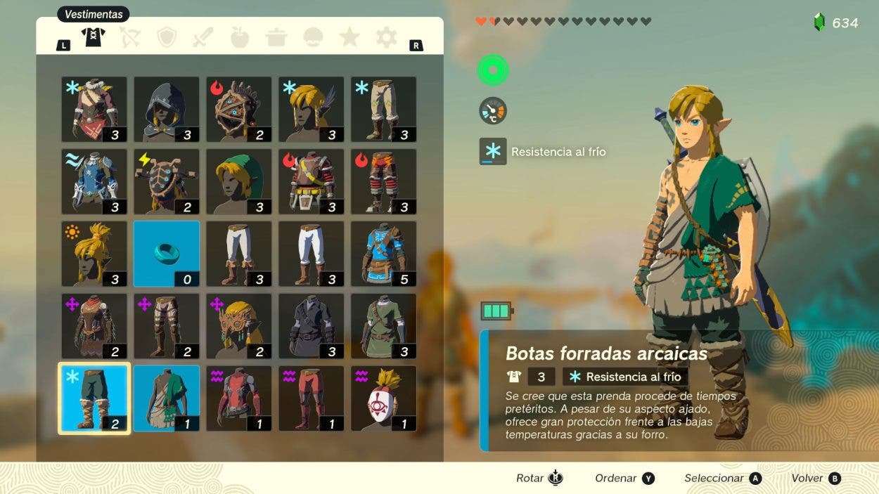 How to get the archaic clothing from the start of the game in Zelda ...