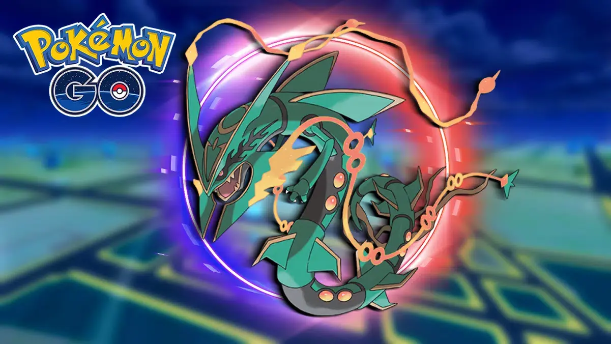 Mega Rayquaza Pok&eacute;mon GO