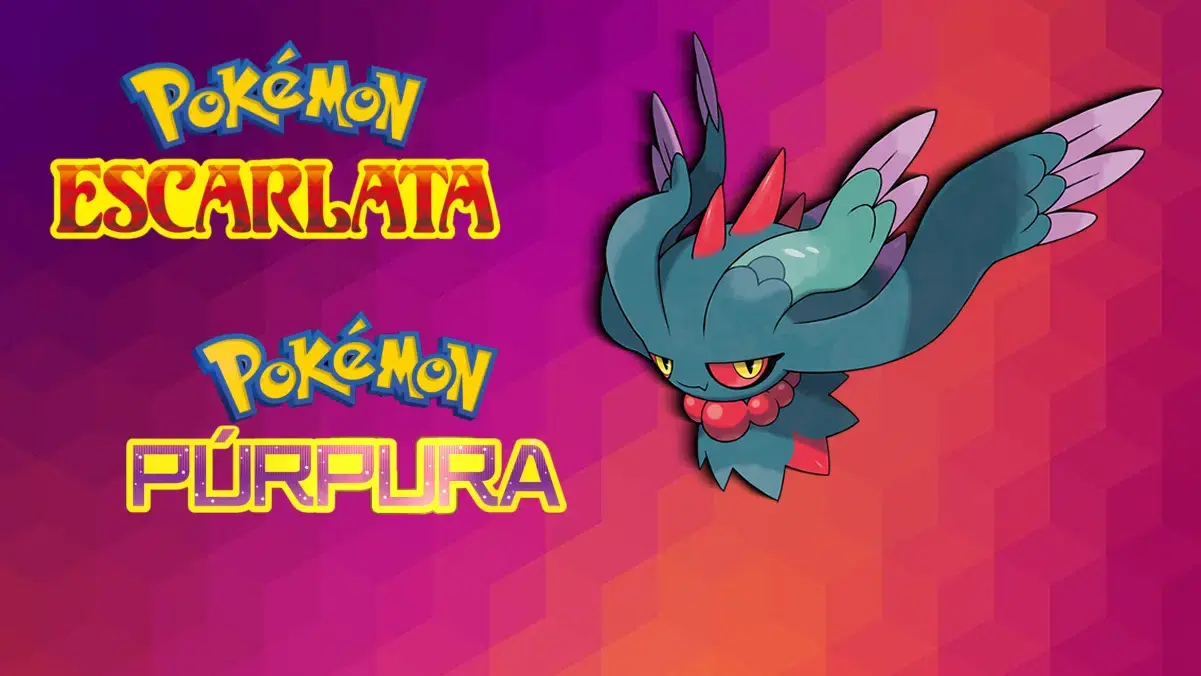 Melenaleteo Pok&eacute;mon Escarlata P&uacute;rpura