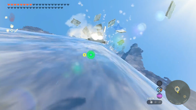 Este vídeo de Zelda: Tears of the Kingdom muestra cómo crear numerosos bloques de hielo