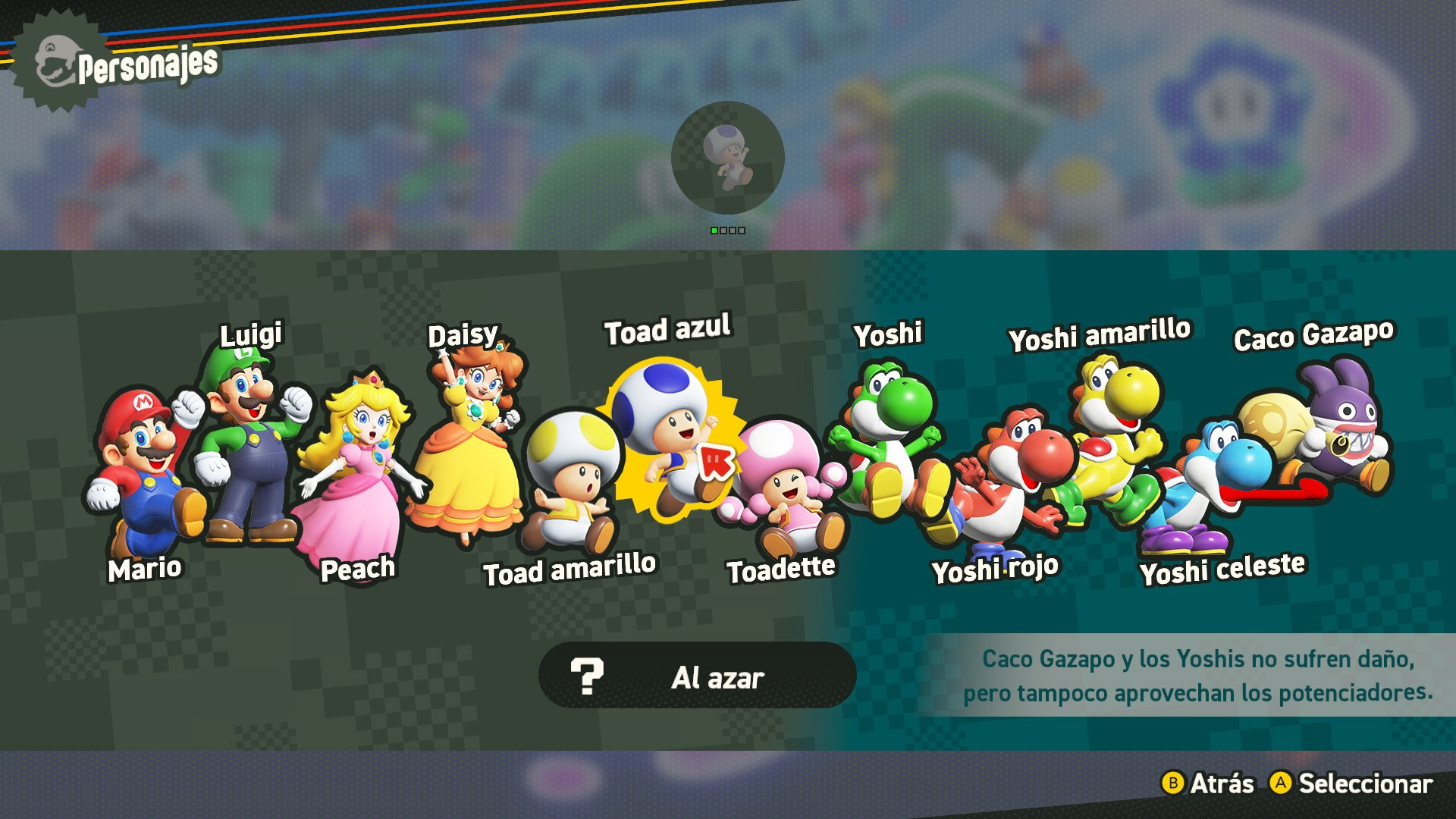 Nintendo: Super Mario Bros Wonder: todos los personajes, nuevos