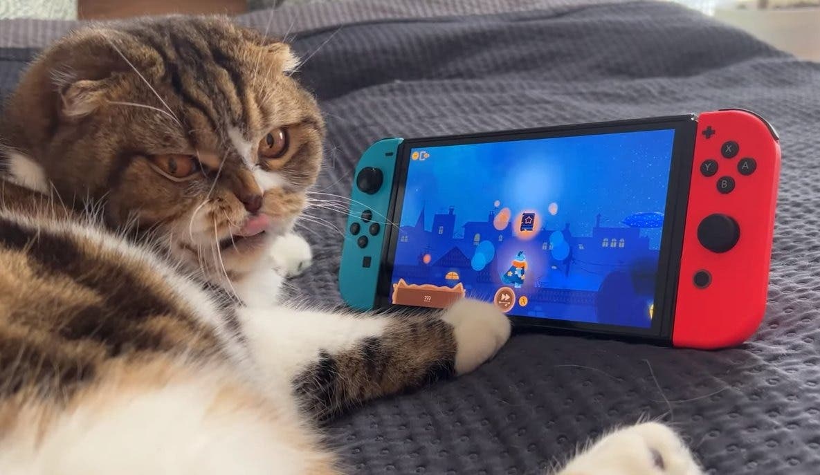 Gatos reales protagonizan este vídeo promocional de Nintendo Switch