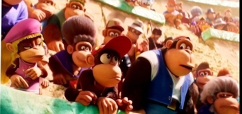 8 personajes de Donkey Kong escondidos en la Película de Super Mario