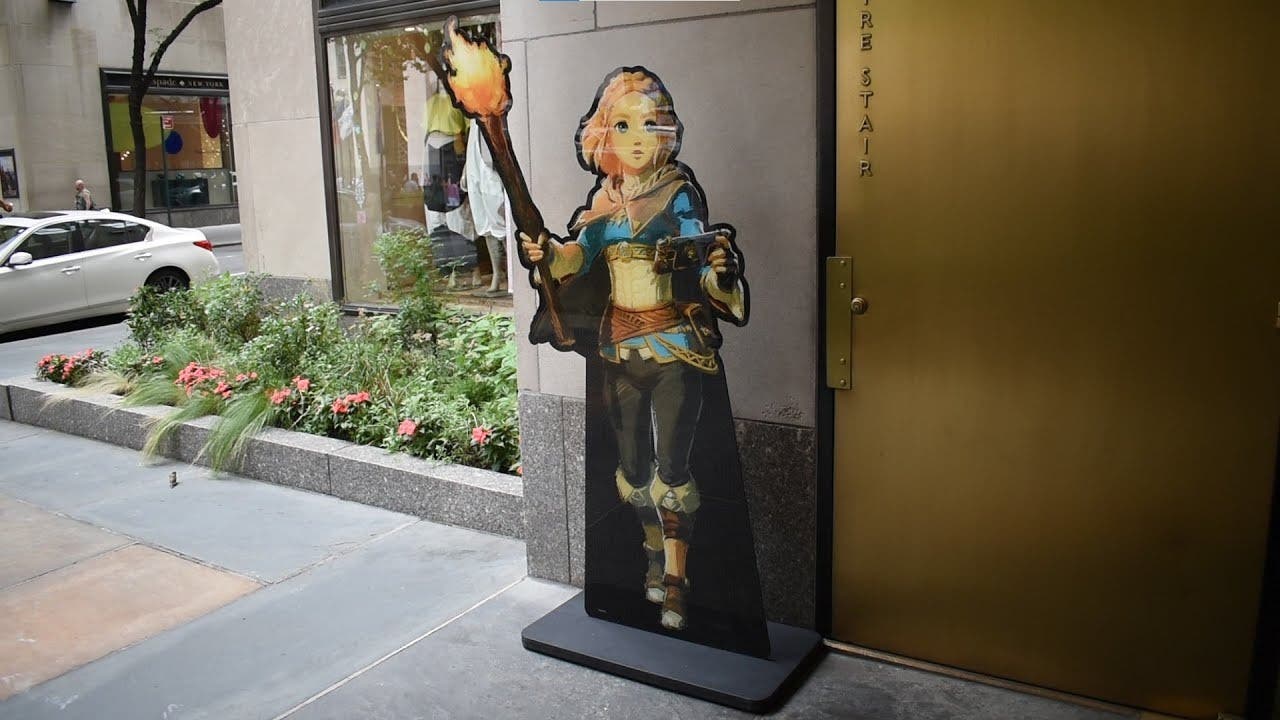 Así fue la caza del tesoro real de Zelda: Tears of the Kingdom en Nintendo NY