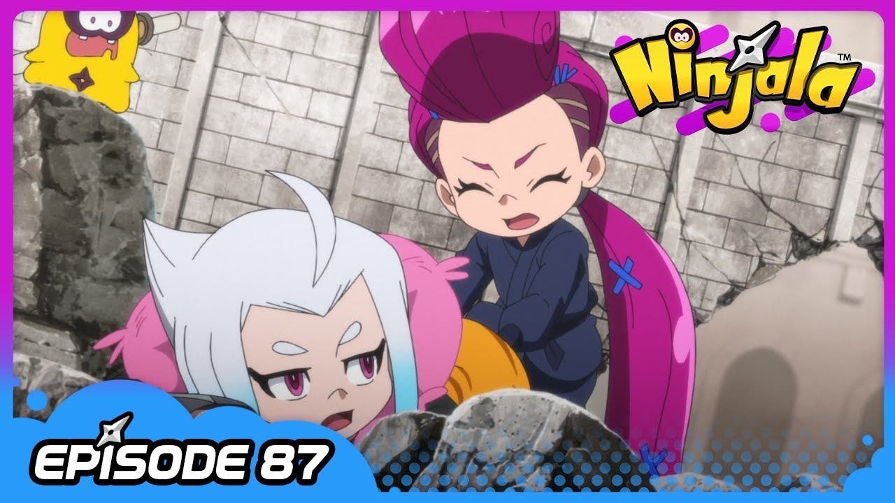 Ninjala estrena el episodio 87 de su anime oficial de forma temporal