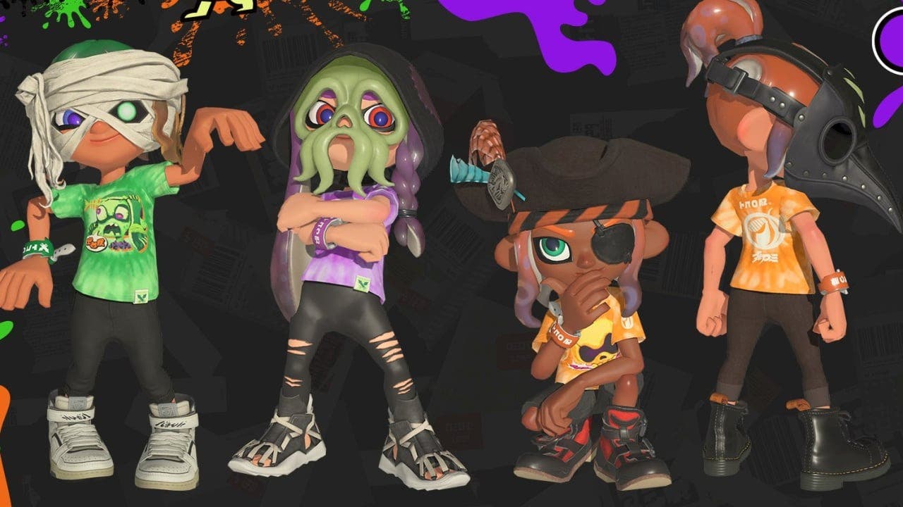 Los ninjas se imponen en el Splatfest de Halloween 2024 de Splatoon 3