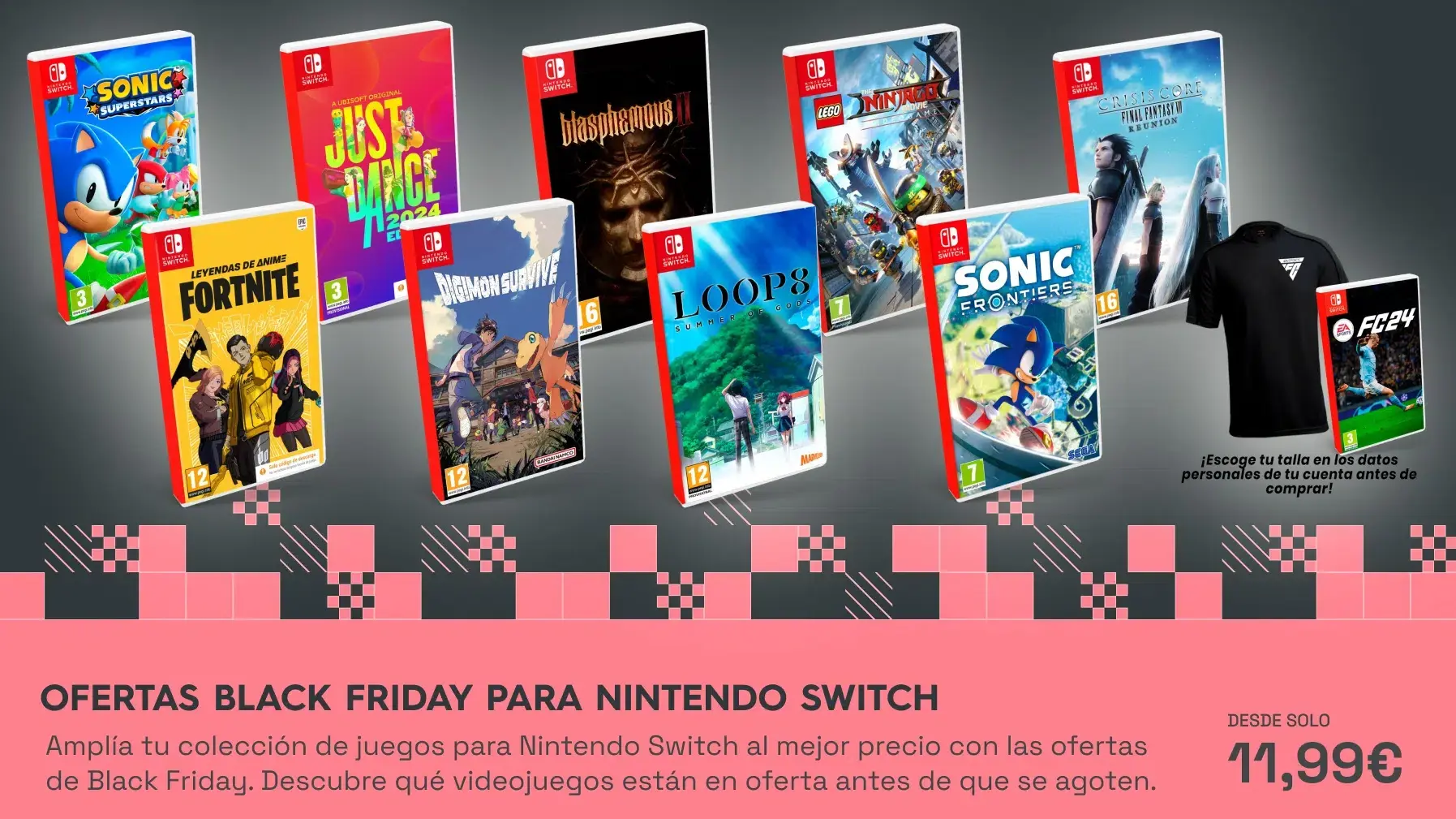 Ahorra con estas ofertas de locos de Nintendo eShop en más de 1.000 juegos  para Switch por el Black Friday