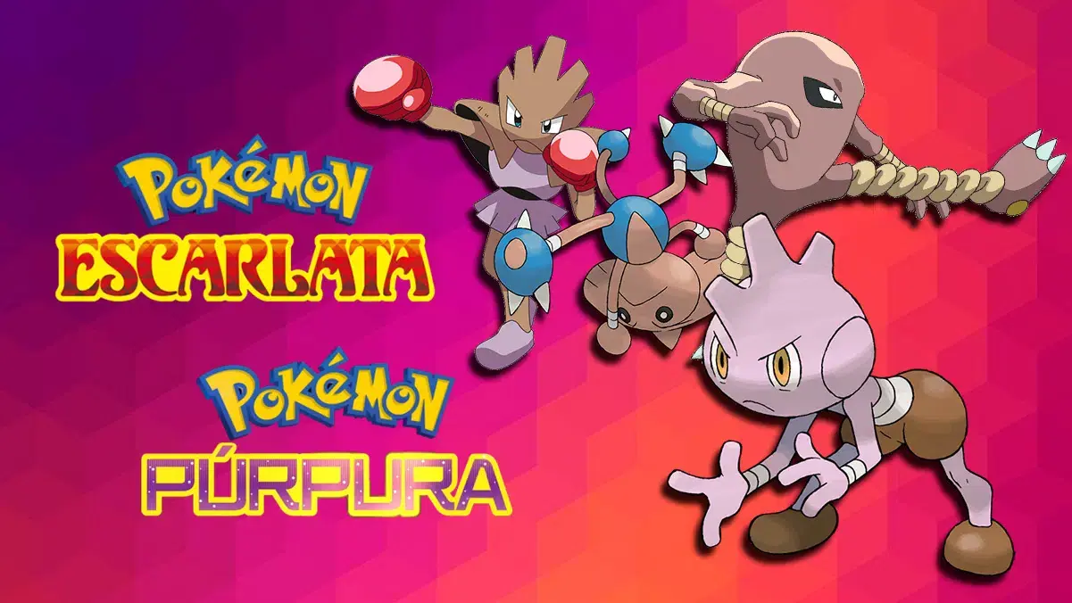 Evolucionar tyrogue en Pok&eacute;mon Escarlata y P&uacute;rpurahitmonchan hitmonlee hitmontop