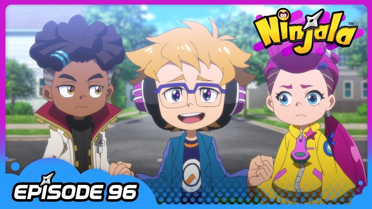 Ninjala estrena el episodio 96 de su anime oficial