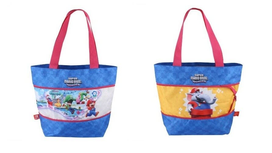 Super Mario Bros Wonder: Ya puedes pedir esta bolsa plegable oficial