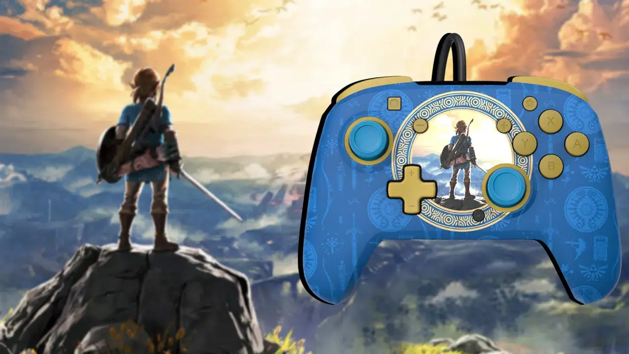 Mando para Nintendo Switch de Zelda en oferta limitada con un dise&ntilde;o incre&iacute;ble