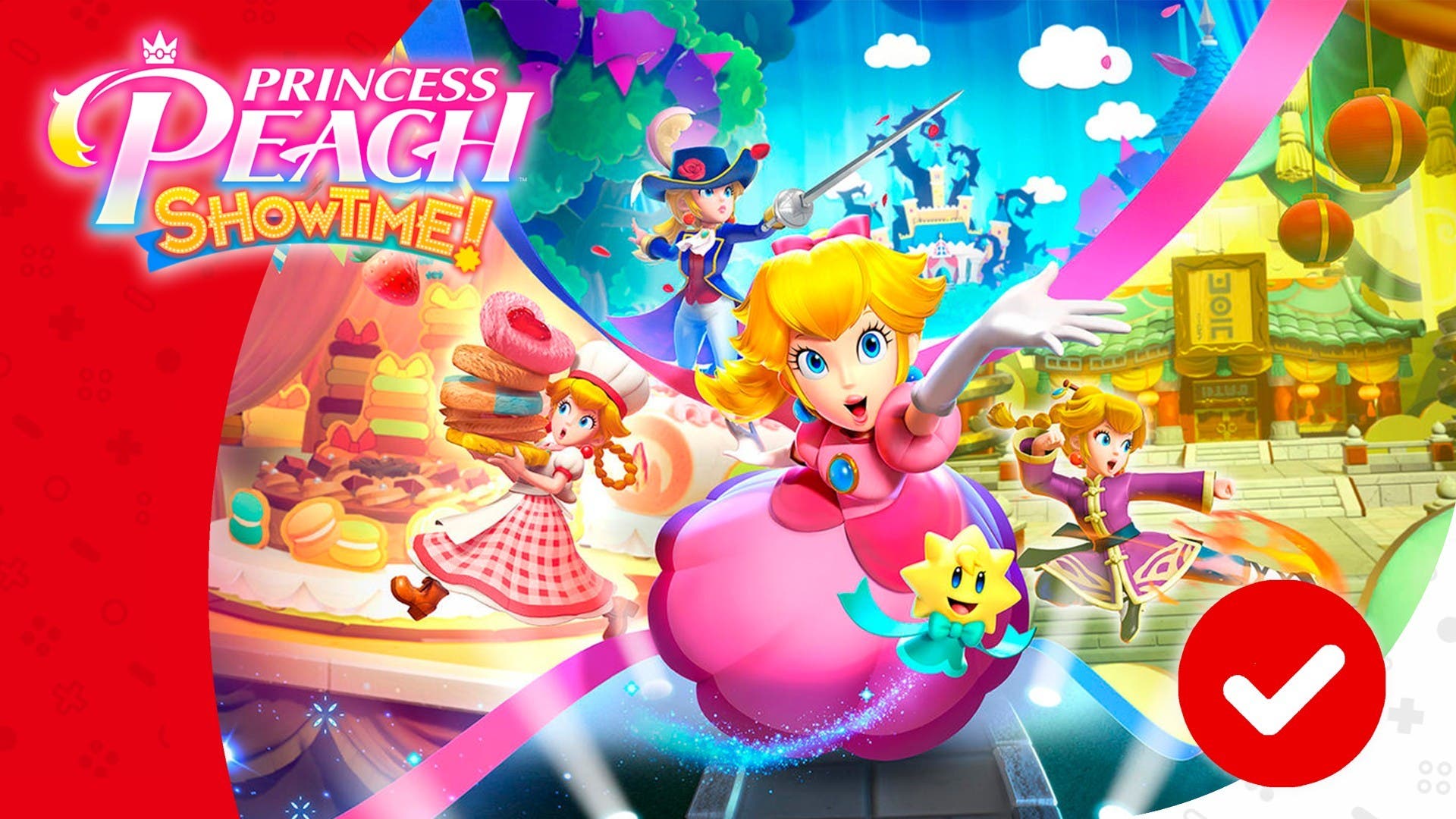 Princess Peach: Showtime! revela el tamaño de su descarga y será mejor que  te prepares