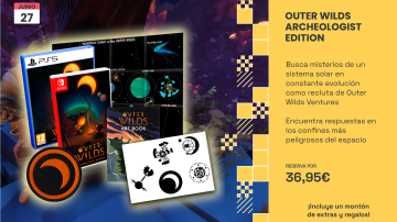 La edición física de Outer Wilds: Archeologist Edition ya se puede reservar