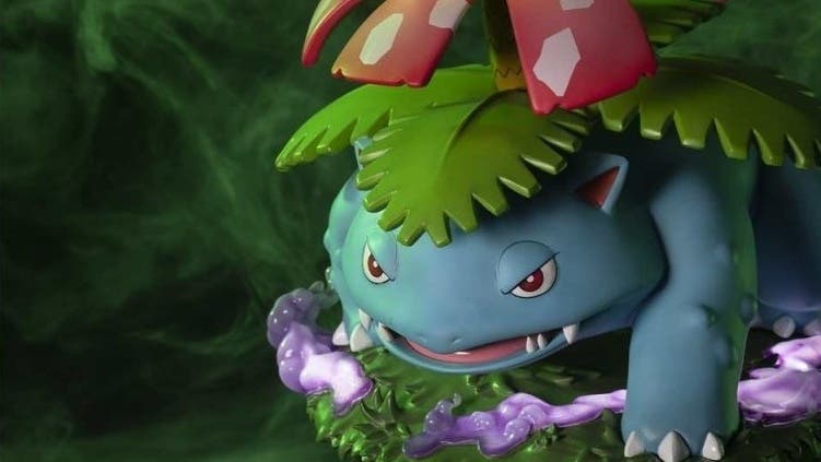 First 4 Figures colabora con Pokémon en esta espectacular figura de Venusaur