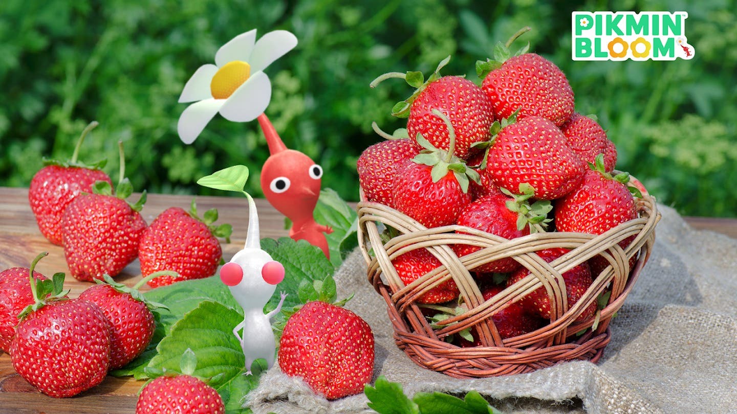 Pikmin Bloom detalla la llegada de los Pikmin disfrazados de pegatina de primavera