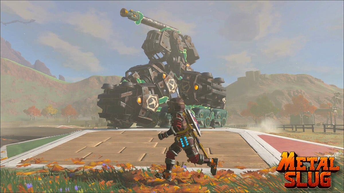 Zelda y Metal Slug se unen en esta genial creación de Tears of the Kingdom