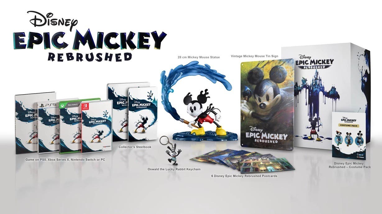 Epic Mickey: Rebrushed desvela su edición de coleccionista: precios y tráiler