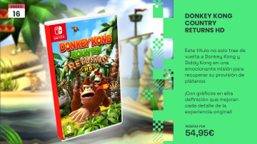 Descubre Donkey Kong Country Returns HD: La aventura definitiva en Nintendo Switch que ya puedes reservar