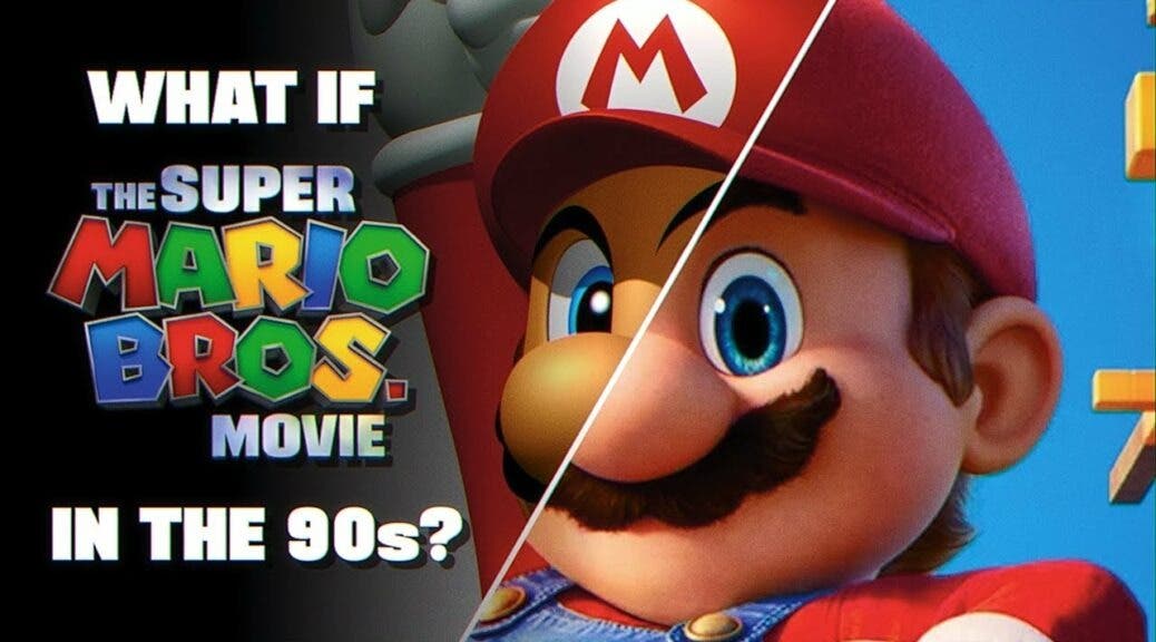 Reimaginan la película de Super Mario al estilo de los años 90