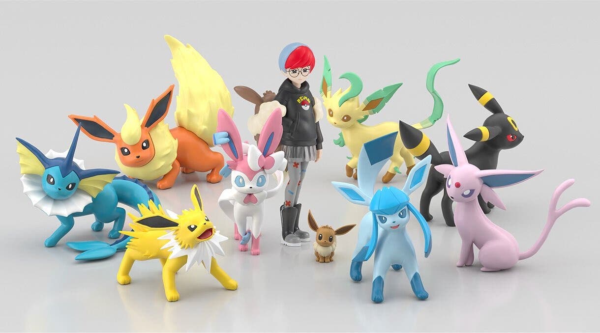Noa y Sylveon se unen a la serie de figuras Pokémon Scale World