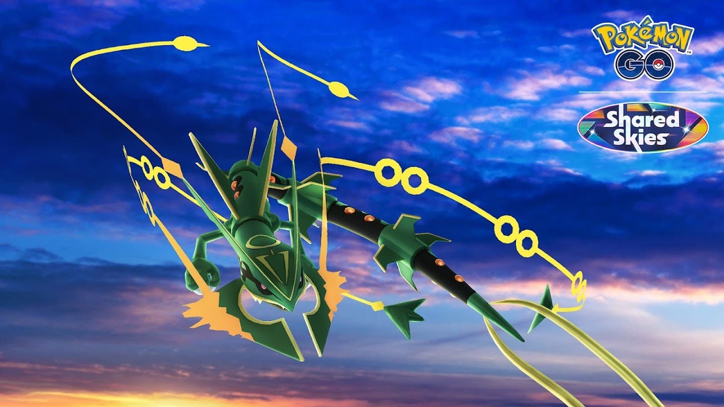 Pokémon GO detalla sus próximas Incursiones Élite con Mega-Rayquaza