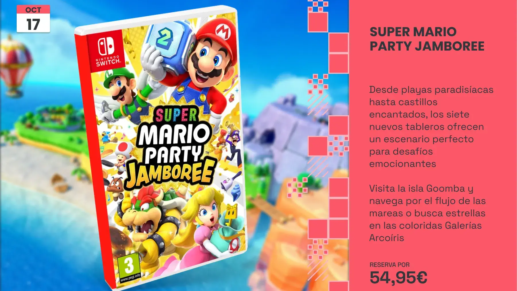 Explorando las novedades en Super Mario Party Jamboree: Diversi&oacute;n y estrategia en Nintendo Switch que ya puedes reservar
