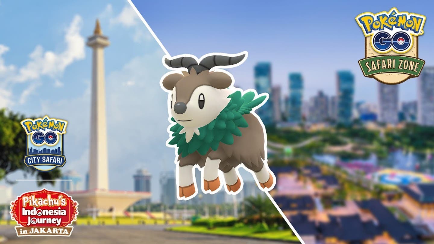 Pokémon GO detalla nuevos eventos presenciales de Safari Zone