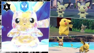 Pokémon Escarlata y Púrpura recibe su nuevo evento de Teraincursiones y Apariciones Masivas de Pikachu