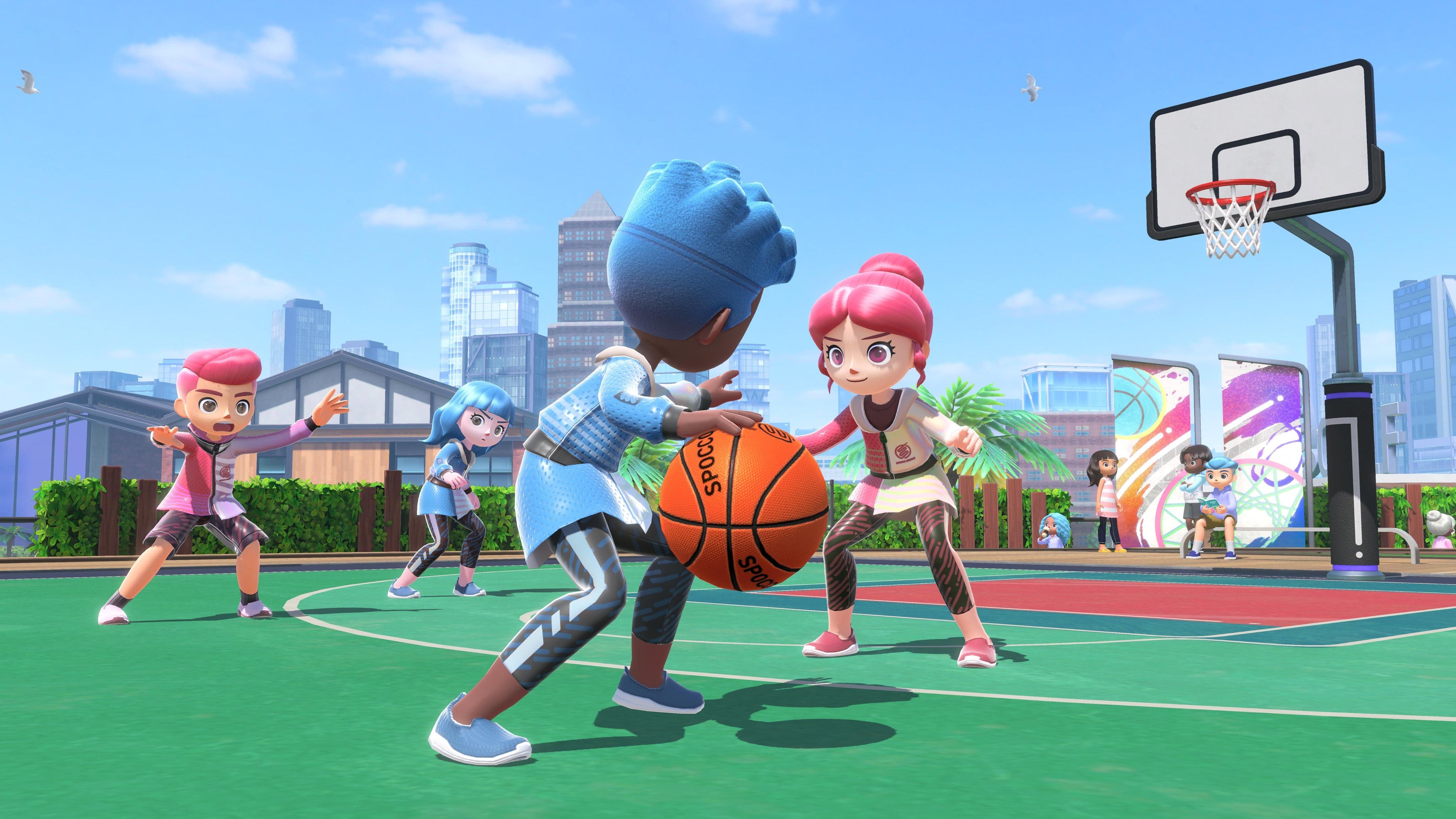 Nintendo Switch Sports recibe nueva actualización con baloncesto y estrena nuevo tráiler