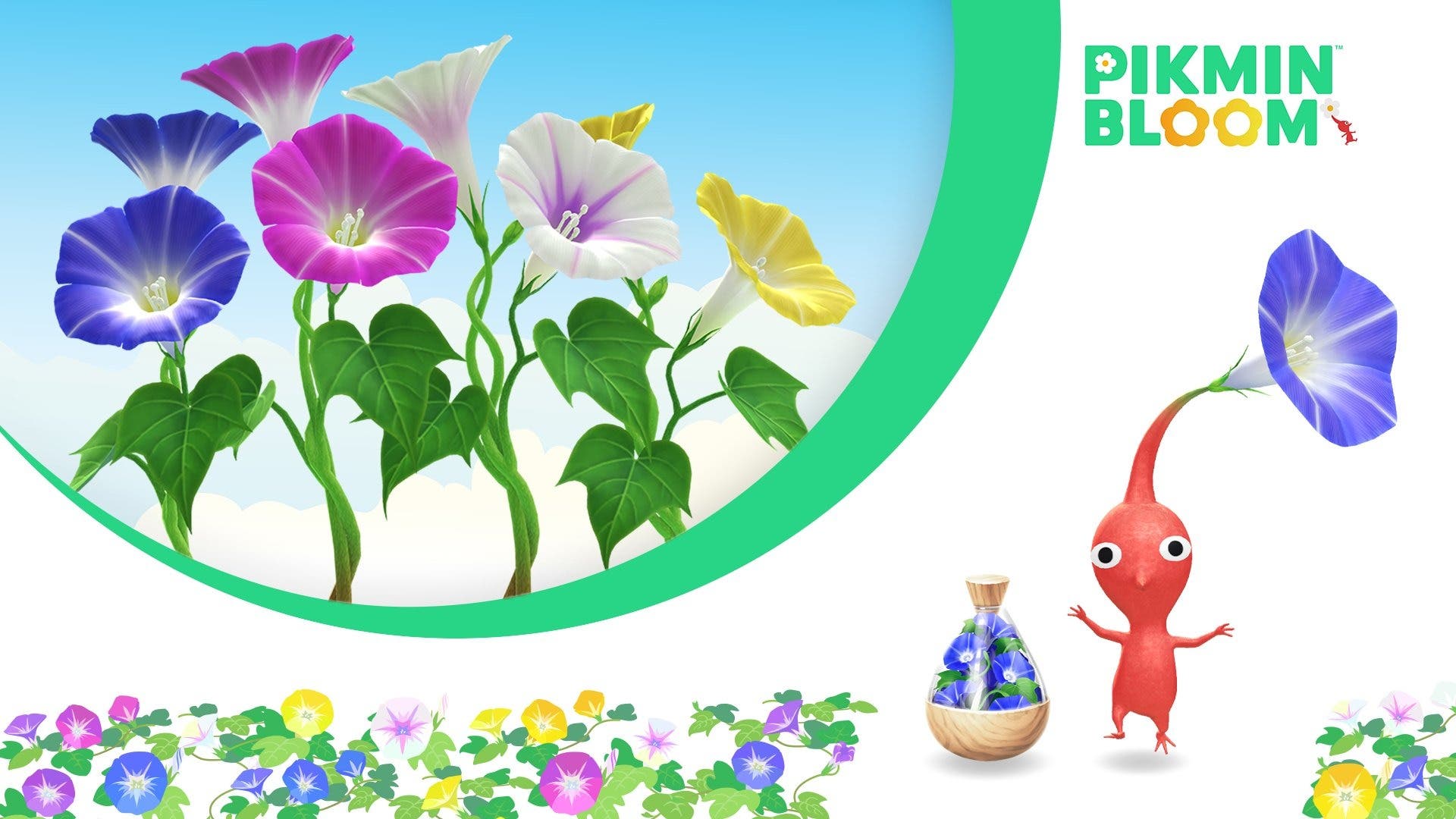 Pikmin Bloom detalla sus planes para agosto de 2024, centrados en las campanillas