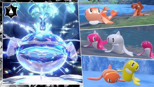 Pokémon Escarlata y Púrpura reciben sus nuevos eventos de Teraincursiones y Apariciones Masivas de Dondozo y Tatsugiri