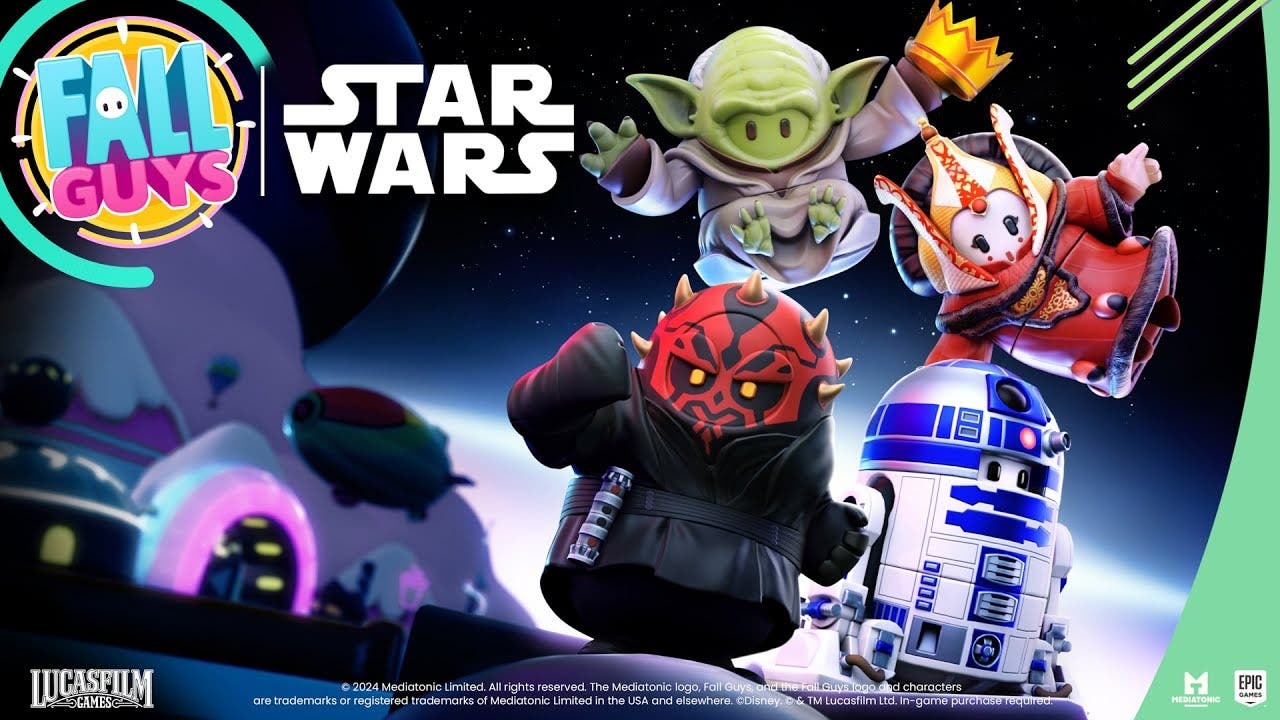 Fall Guys confirma nuevos contenidos de Star Wars