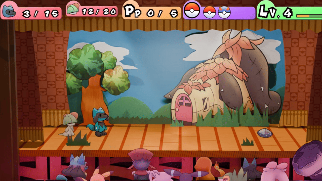 Un fan de Pokémon imagina la saga con el estilo de Paper Mario