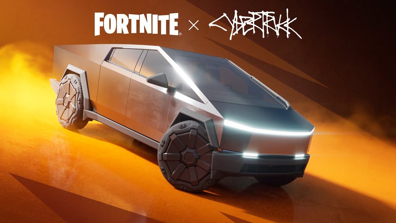 Tesla Cybertruck confirma su llegada a Fortnite y Rocket League