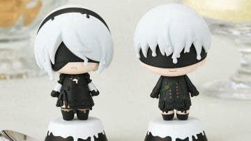 Mira las geniales figuras “Tiny Melties” de 2B y 9S de NieR Automata