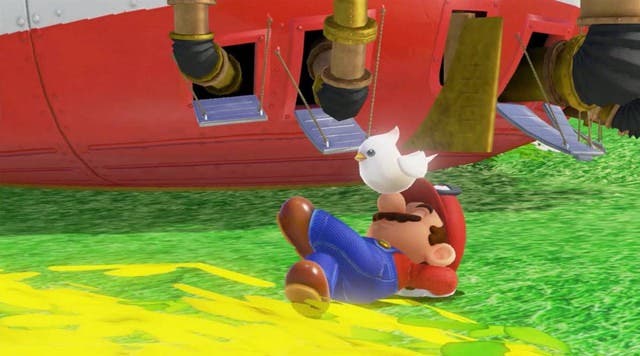 Con qué sueña Mario cuando está inactivo en Super Mario Odyssey