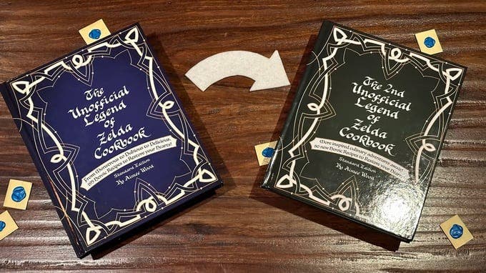 El segundo libro de recetas de cocina de Zelda arrasa en Kickstarter