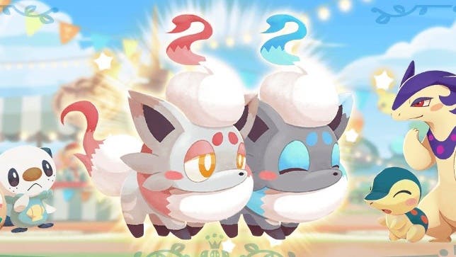 Consigue a Zorua de Hisui variocolor con el nuevo evento de Pokémon Café ReMix