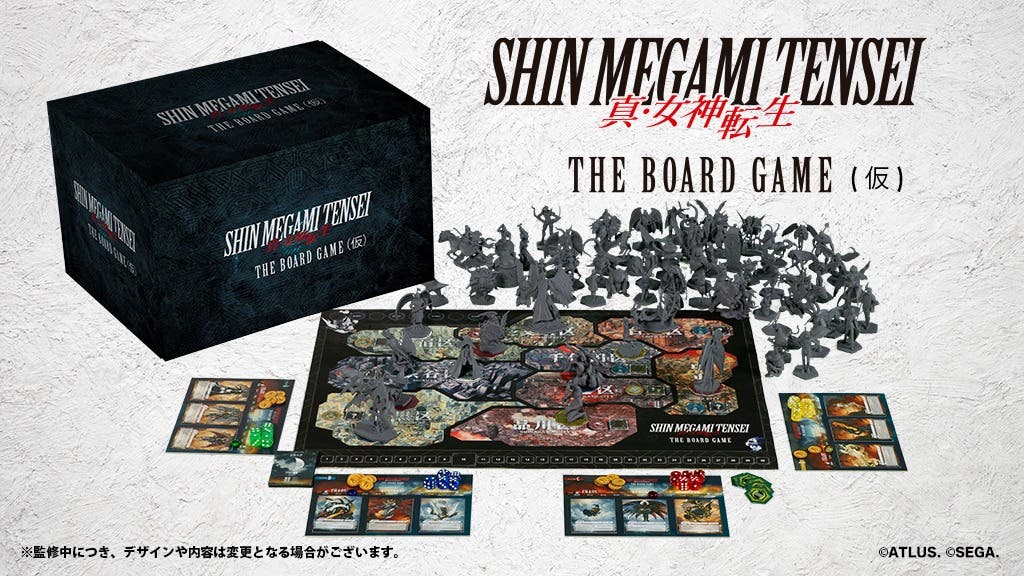 El juego de mesa Shin Megami Tensei se lanzará en Kickstarter en septiembre