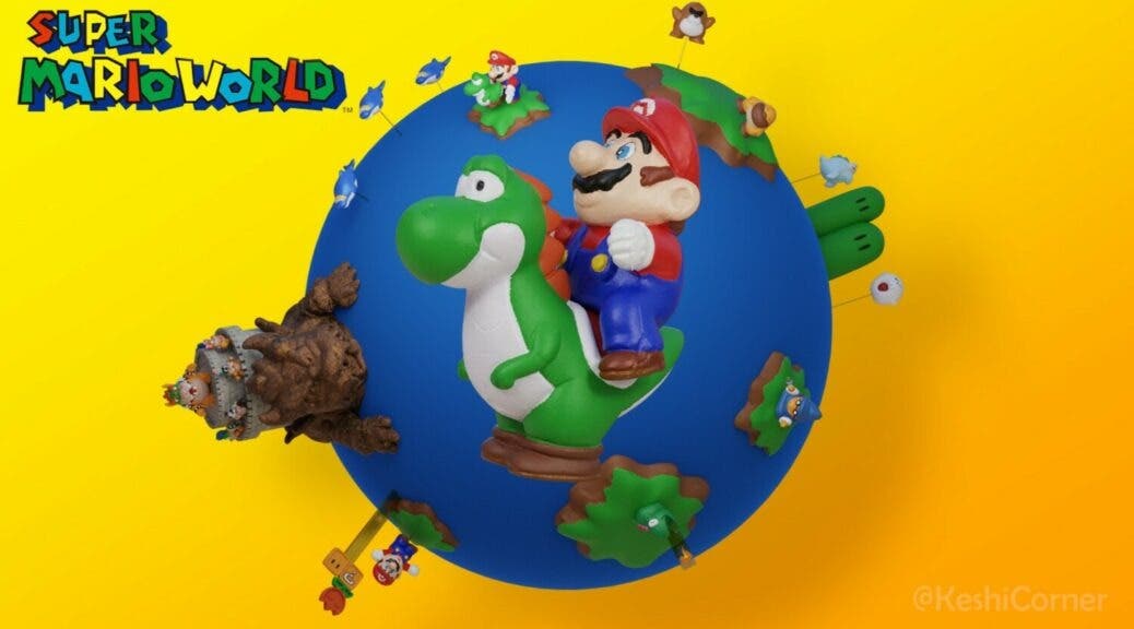 Contempla al detalle los geniales juguetes preservados de Super Mario World