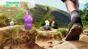 Pikmin Bloom detalla sus nuevos accesorios de insignia de pin de montaña para Pikmin morados, blancos, alados y pétreos